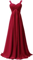 Thumbnail for your product : Azbro Women's Empire Waist Ball Gown Prom Bridesmaid Maxi Dress, XXL