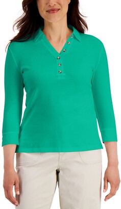 Women Petite Polo Shirts | Shop the 