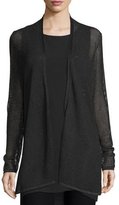 Thumbnail for your product : Eileen Fisher Pointelle Long Cardigan, Plus Size