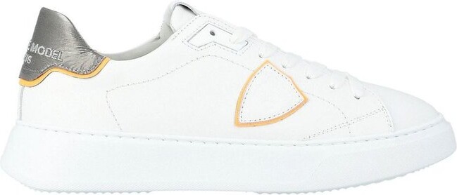Philippe Model Temple Tennis Low-Top Sneakers