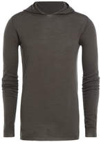 Thumbnail for your product : Rick Owens Virgin Wool Pullover with Hood