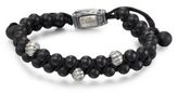 Thumbnail for your product : David Yurman Black Onyx Beaded Two-Row Bracelet