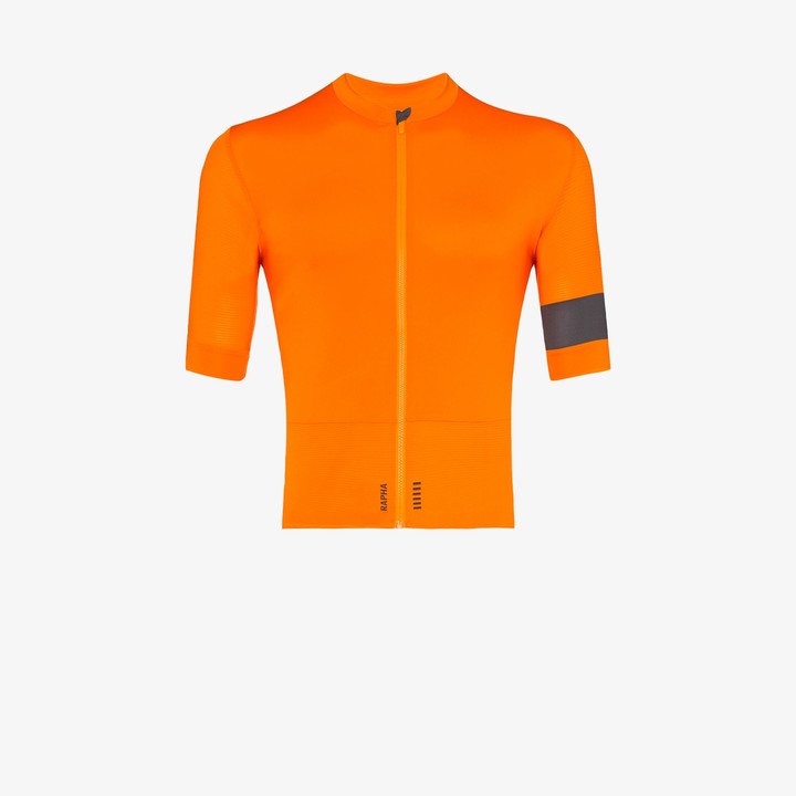 Rapha orange Pro Team Race Cape - ShopStyle Activewear Shirts