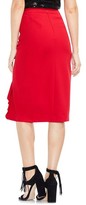 Thumbnail for your product : Vince Camuto Women's Front Ruffle Crepe Ponte Pencil Skirt