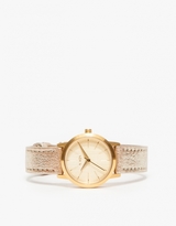 Thumbnail for your product : Nixon The Kenzi Leather Gold Shimmer
