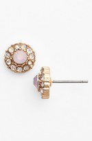 Thumbnail for your product : BP Crystal Flower Stud Earrings (Juniors)
