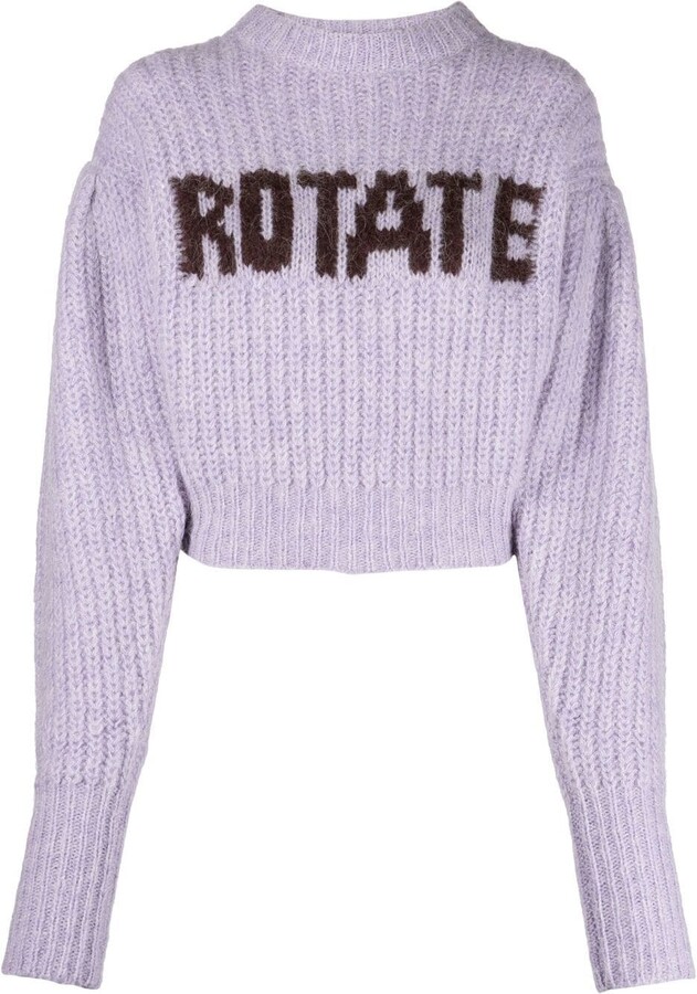 Purple Chunky Knit Women's Sweaters | ShopStyle