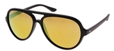 Thumbnail for your product : Ray-Ban Cats 5000 Gold Mirrored Sunglasses - Gold mirror