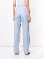 Thumbnail for your product : macgraw Truth wide-leg poplin trousers