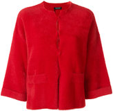 Thumbnail for your product : Twin-Set cropped sleeves jacket