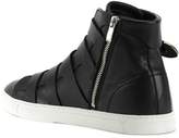 Thumbnail for your product : DSQUARED2 western buckle hi-top sneakers
