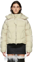 Thumbnail for your product : Heliot Emil Beige Down Hooded Jacket