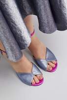 Thumbnail for your product : Anthropologie Belinde Metallic Patchwork Heels