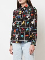 Thumbnail for your product : Alice + Olivia Botanical Print Blouse