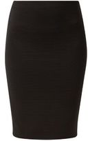 Thumbnail for your product : New Look Burgundy Ribbed Stripe Pencil Skirt