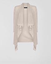 Thumbnail for your product : Jaeger Linen Waterfall Cardigan