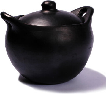 Ancient Cookware 4 qt. Earthenware Round Dutch Oven