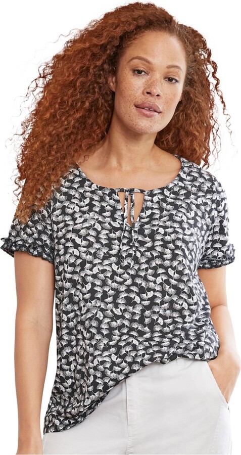Ellos Women's Keyhole Tee