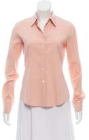 Thumbnail for your product : Theory Long Sleeve Button-Up Blouse
