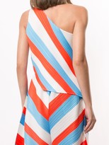 Thumbnail for your product : Pleats Please Issey Miyake Striped Pleated Top