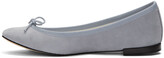 Thumbnail for your product : Repetto Blue Suede Cendrillon Ballerina Flats