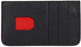 Christian Louboutin Black Leather Credilou Wallet