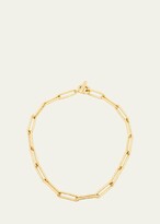 Thumbnail for your product : Ben-Amun 24K Hammered Yellow Gold Cable Chain Necklace