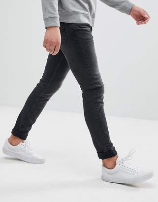 Weekday Form Trotter Black Cut Super Skinny Jeans