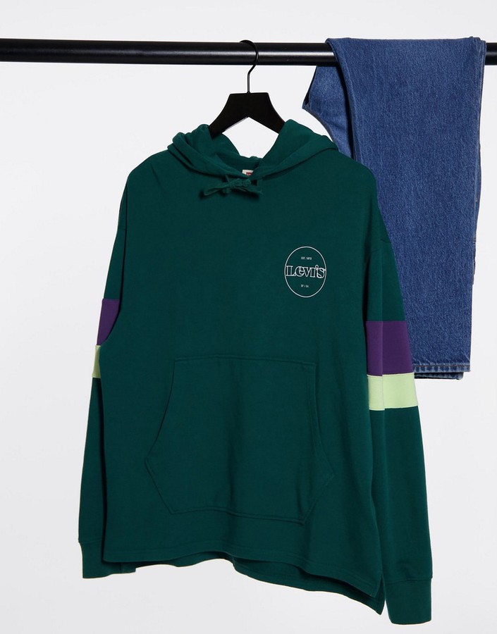 green levis jumper