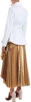Thumbnail for your product : Zimmermann Tarot Gold Fan Skirt