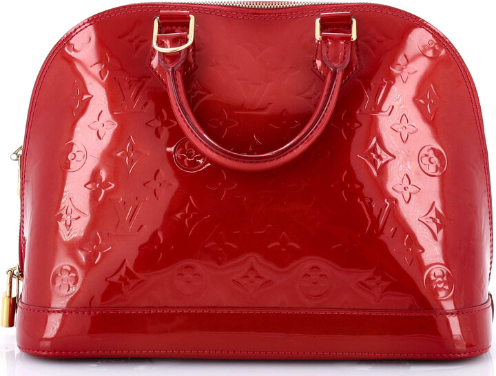Louis Vuitton Alma Handbag Monogram Vernis PM