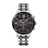 Thumbnail for your product : Thomas Sabo Rebel at Heart Steel Ceramic Chronograph Watch