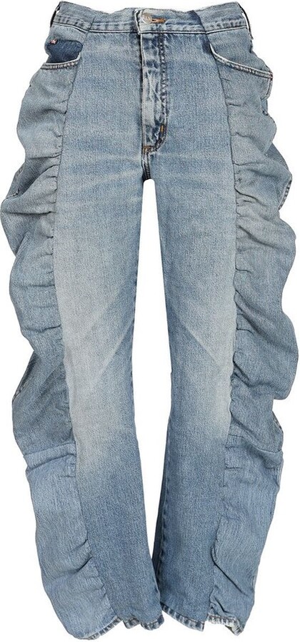 E.L.V. Denim Roan Ruched Jeans