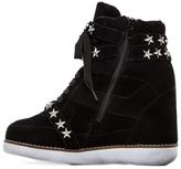 Thumbnail for your product : Jeffrey Campbell EXCLUSIVE Bonn Star Suede Wedge Sneaker