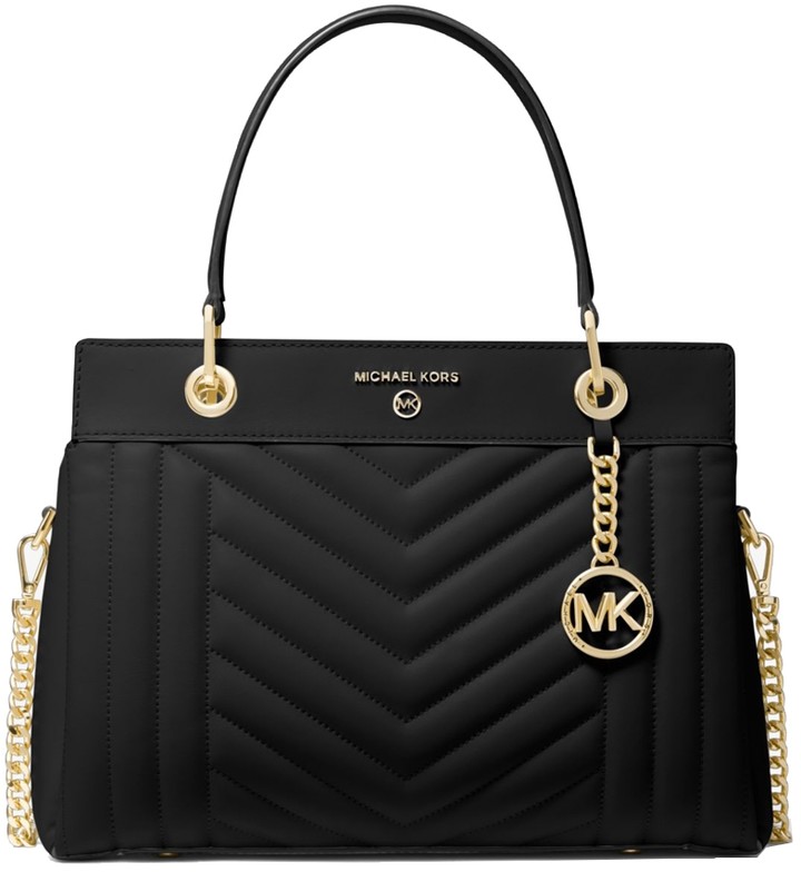susan medium quilted leather satchel