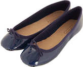 Thumbnail for your product : Topshop VIBRANT Patent Ballerinas