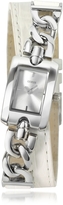 Thumbnail for your product : GUESS Shimmer Slinky White Croco Embossed Leather Watch