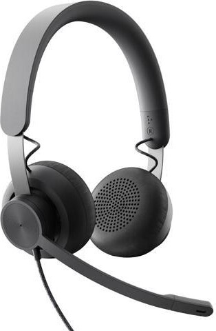 Logitech Zone Wired Noise Cancelling Headset, Certified for Microsoft Teams