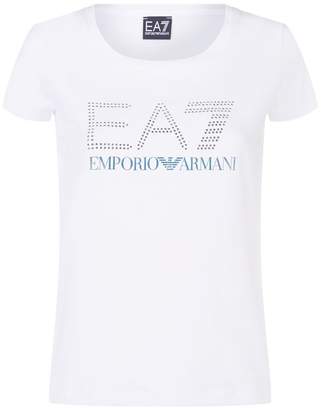 Giorgio Armani Ea7 Logo Stud T-Shirt