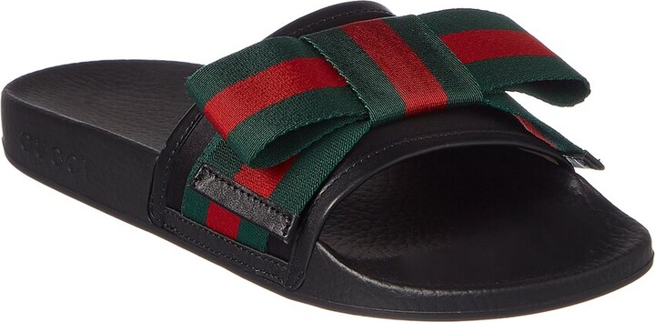 Gucci Web Slide Sandal | Shop The Largest Collection | ShopStyle