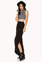 Thumbnail for your product : Forever 21 Sleek Slit Maxi Skirt