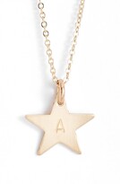 Thumbnail for your product : Nashelle 14k-Gold Fill Initial Mini Star Pendant Necklace