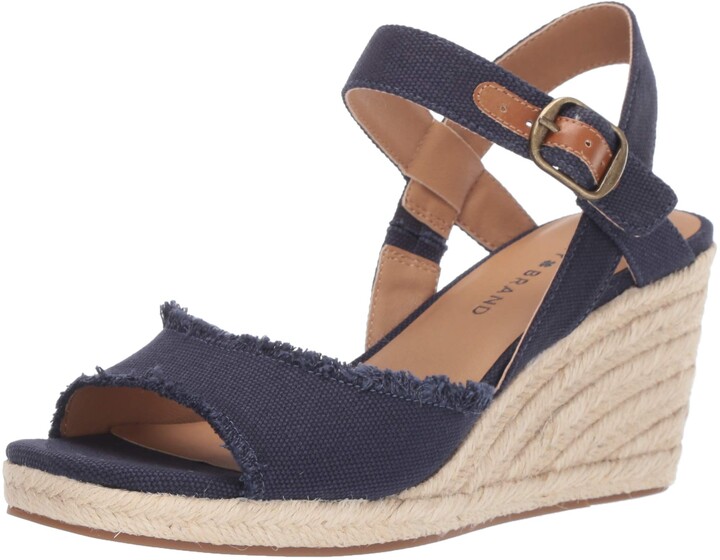 lucky brand women's gwyndolin wedge sandals