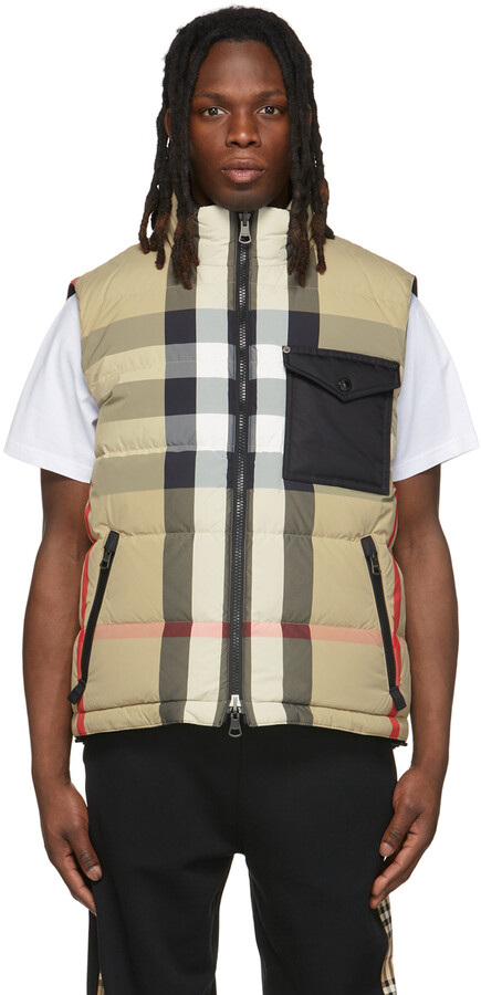 Mens Burberry Vest | Shop The Largest Collection | ShopStyle