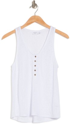 Melrose and Market Button Front Stripe Tank - ShopStyle