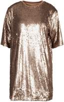 Thumbnail for your product : boohoo Matte Sequin Oversized T-Shirt Dress
