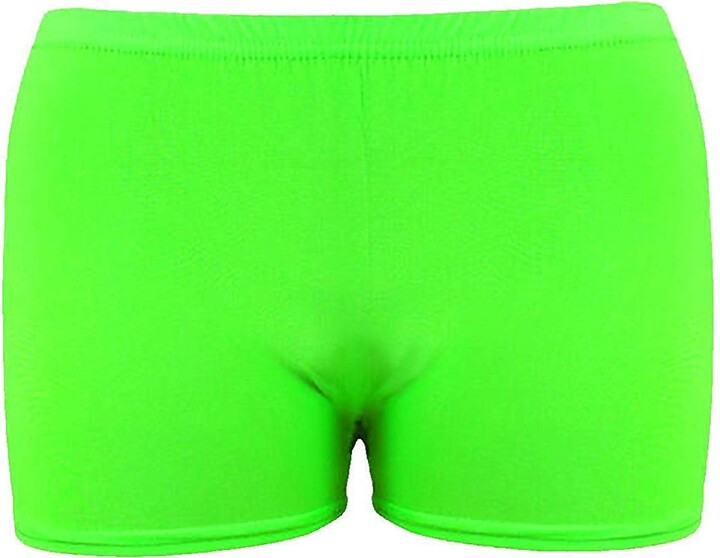 GirlzWalk Womens Ladies Girl Microfiber Hot Pants Knicker Lycra Dance