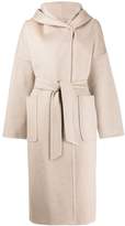 Thumbnail for your product : Max Mara hooded wrap coat
