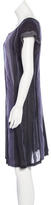Thumbnail for your product : Nina Ricci Short Sleeve Knee-Length Dress