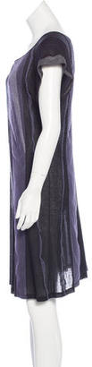 Nina Ricci Short Sleeve Knee-Length Dress